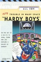 Book cover of Trouble in Warp Space by Franklin W. Dixon