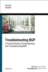 Book cover of Troubleshooting BGP by Vinit Jain