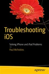 Book cover of Troubleshooting iOS by Paul McFedries