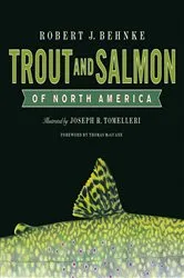 Book cover of Trout and Salmon of North America by Robert Behnke
