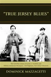 Book cover of 'True Jersey Blues' by Dominick Mazzagetti