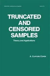 Book cover of Truncated and Censored Samples by A. Clifford Cohen