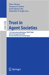Book cover of Trust in Agent Societies by Rino Falcone