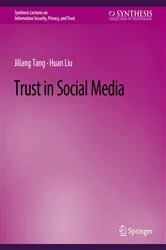 Book cover of Trust in Social Media by Jiliang Tang