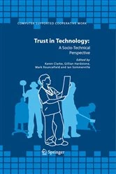 Book cover of Trust in Technology: A Socio-Technical Perspective by Karen Clarke