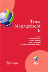 Book cover of Trust Management II by Yücel Karabulut