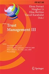 Book cover of Trust Management III by Elena Ferrari