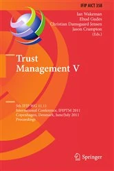 Book cover of Trust Management V by Ian Wakeman
