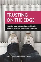 Book cover of Trusting on the edge by Patrick Brown