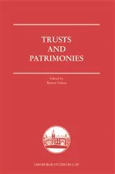 Book cover of Trusts and Patrimonies by Remus Valsan