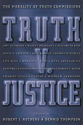 Book cover of Truth v. Justice by Robert I. Rotberg