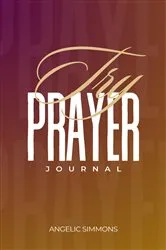 Book cover of Try Prayer Journal by Angelic Simmons