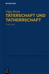 Book cover of Täterschaft und Tatherrschaft (11th ed.) by Unknown