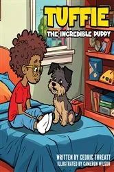 Book cover of Tuffie The Incredible Puppy by Cedric L Threatt