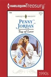 Book cover of TUG OF LOVE by Penny Jordan