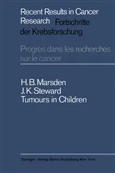 Book cover of Tumours in Children by H. B. Marsden