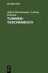 Book cover of Turnier-Taschenbuch by Alfred Brinckmann
