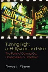 Book cover of Turning Right at Hollywood and Vine by Roger  L. Simon