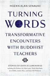 Book cover of Turning Words by Hozan Alan Senauke