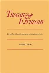 Book cover of Tuscan and Etruscan by Izzo, Herbert, J