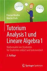 Book cover of Tutorium Analysis 1 und Lineare Algebra 1 (3rd ed.) by Unknown