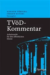 Book cover of TVöD-Kommentar by Werner Dörring