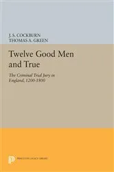 Book cover of Twelve Good Men and True by Unknown