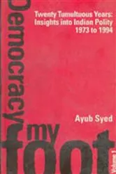 Book cover of Twenty Tumultuous Years: Insight Into Indian Polity (1973-1994) by Ayub Syed
