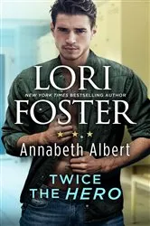 Book cover of Twice the Hero by Lori Foster