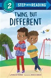 Book cover of Twins, but Different by Porsche Thomas