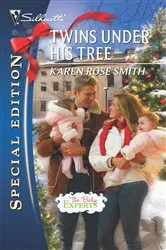Book cover of Twins Under His Tree by Karen Rose Smith