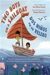Book cover of Two Boys on a Sailboat by Russell, Ana, M