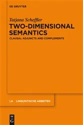 Book cover of Two-dimensional Semantics by Unknown