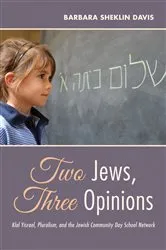 Book cover of Two Jews, Three Opinions by Barbara Sheklin Davis