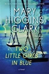 Book cover of Two Little Girls in Blue by Mary Higgins Clark