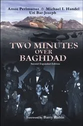 Book cover of Two Minutes Over Baghdad by Uri Bar-Joseph