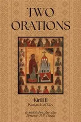 Book cover of Two Orations by Kirill II of Kiev