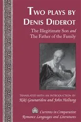 Book cover of Two Plays by Denis Diderot by Michael G. Paulson