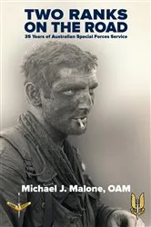 Book cover of Two Ranks on the Road by Michael J. Malone
