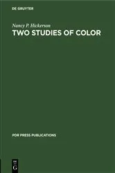 Book cover of Two Studies of Color by Nancy P. Hickerson