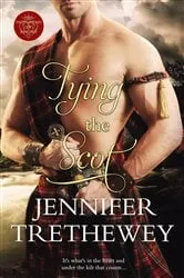 Book cover of Tying the Scot by Jennifer Trethewey