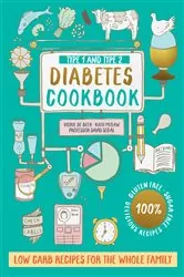 Book cover of Type 1 and Type 2 Diabetes Cookbook by Vickie De Beer
