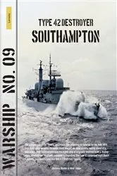 Book cover of Type 42 destroyer Southampton by Jantinus Mulder