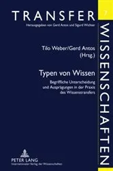 Book cover of Typen von Wissen by Unknown
