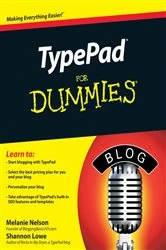 Book cover of TypePad For Dummies by Melanie Nelson