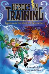 Book cover of Typhon and the Winds of Destruction by Joan Holub