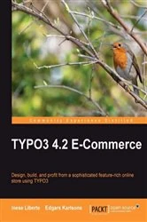 Book cover of TYPO3 4.2 E-Commerce by Edgars Karlsons