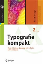 Book cover of Typografie kompakt (2nd ed.) by Max Bollwage