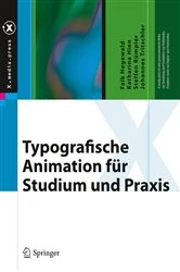 Book cover of Typografische Animation für Studium und Praxis by Falk Hegewald