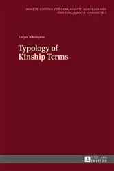 Book cover of Typology of Kinship Terms by Larysa Nikolayeva
